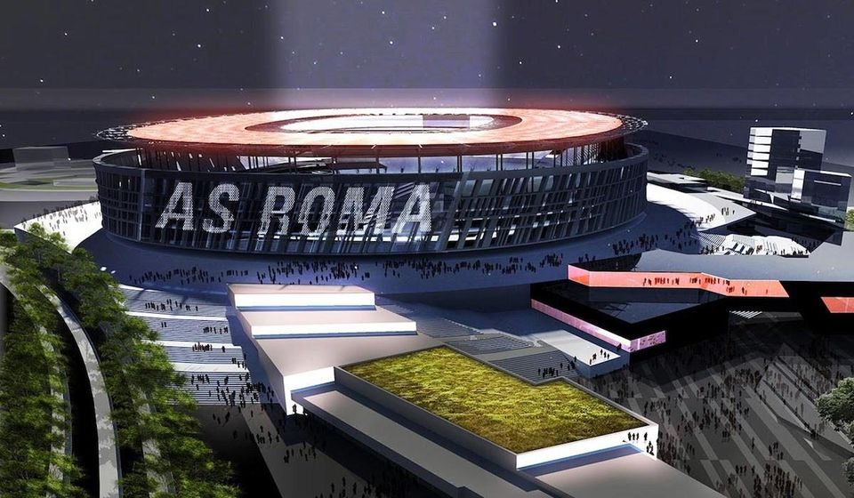 AS Rim, novy stadion, reprofoto YouTube