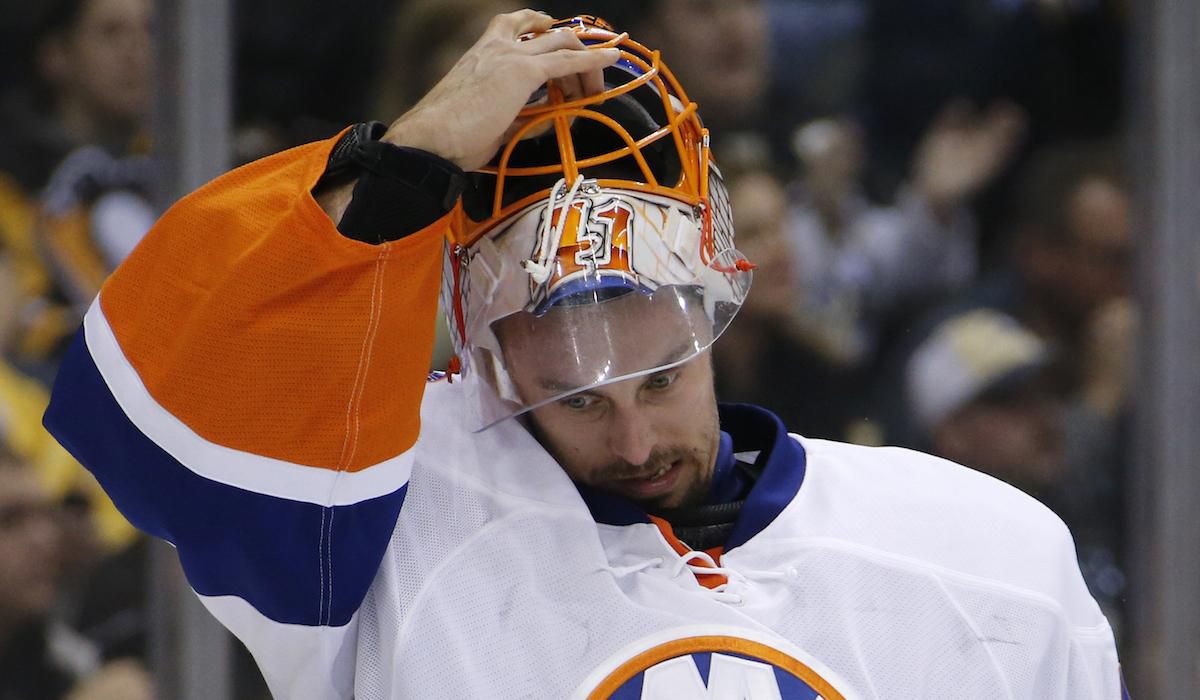 jaroslav halak ny islanders pohlad dole