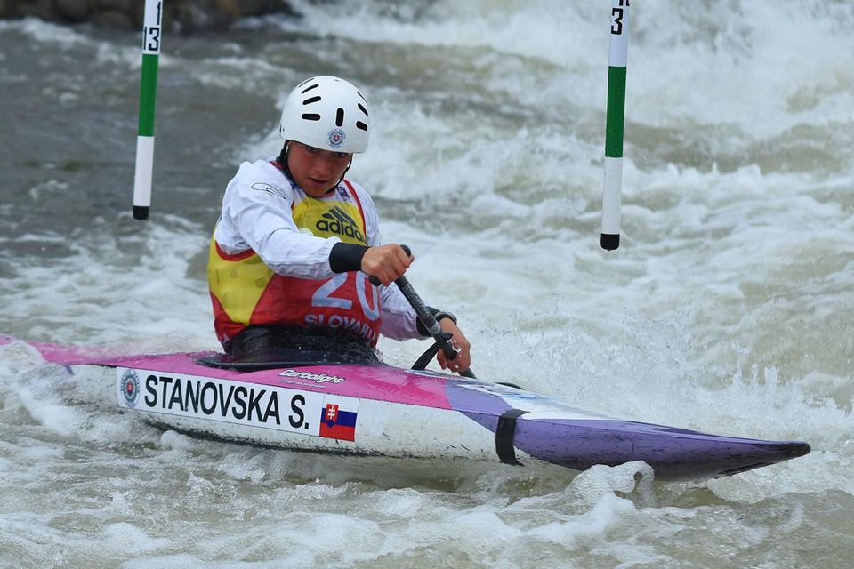 Soňa Stanovská, vodny slalom, junior