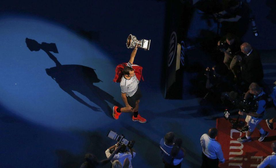 Roger Federer Australian Open 2017 jan17 Reuters