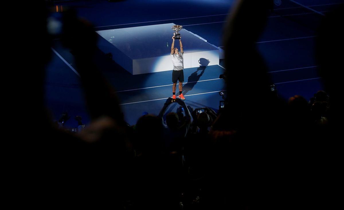 Roger Federer Australian open 2017 titul jan17 Getty Images