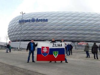 Slovenskí fanúšikovia v Allianz Arene