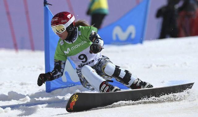 Ester Ledecká, snowboarding, mar17