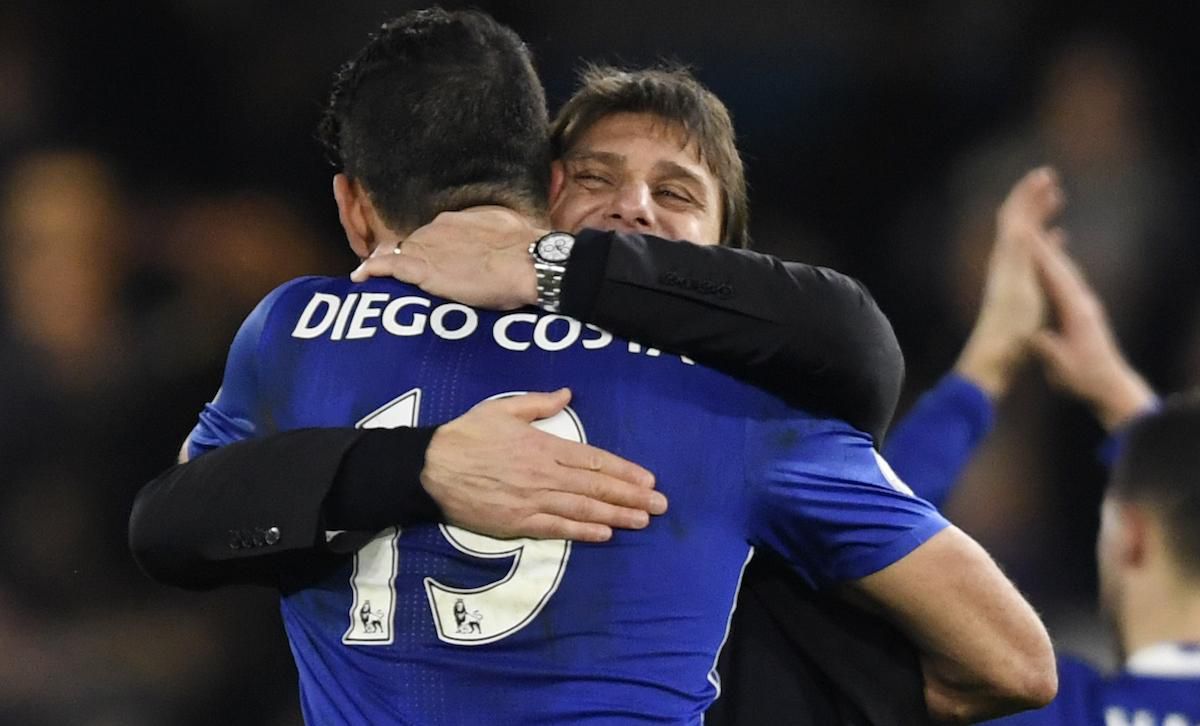 Diego Costa, Antonio Conte