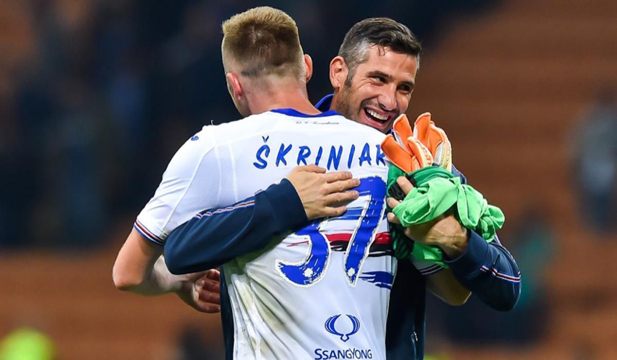 Milan Skriniar, Sampdoria Janov, apr2017