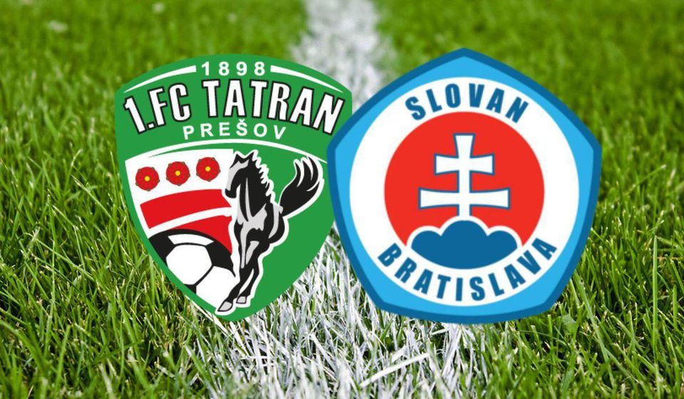 1. FC Tatran Prešov - ŠK Slovan Bratislava
