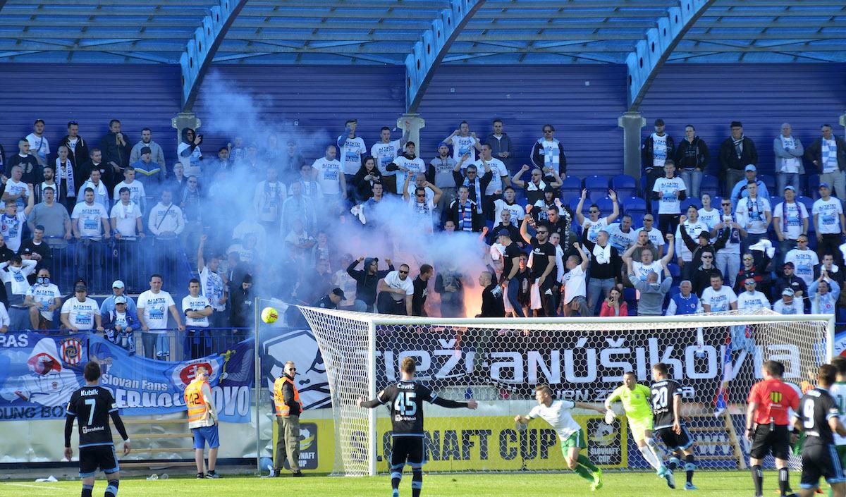 Slovan Bratislava, Slovensky pohar, fanusikovia, maj17