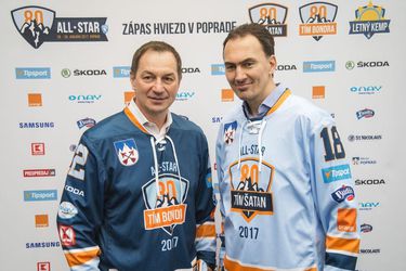 Zápas hviezd: Bondra a Šatan si vybrali tímy, lídrom draftu Kroták