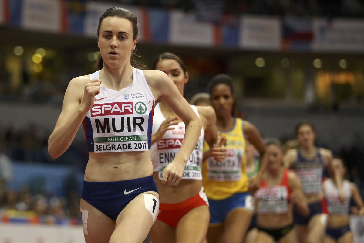 Laura Muir, beh, atletika, hme, belehrad, mar2017