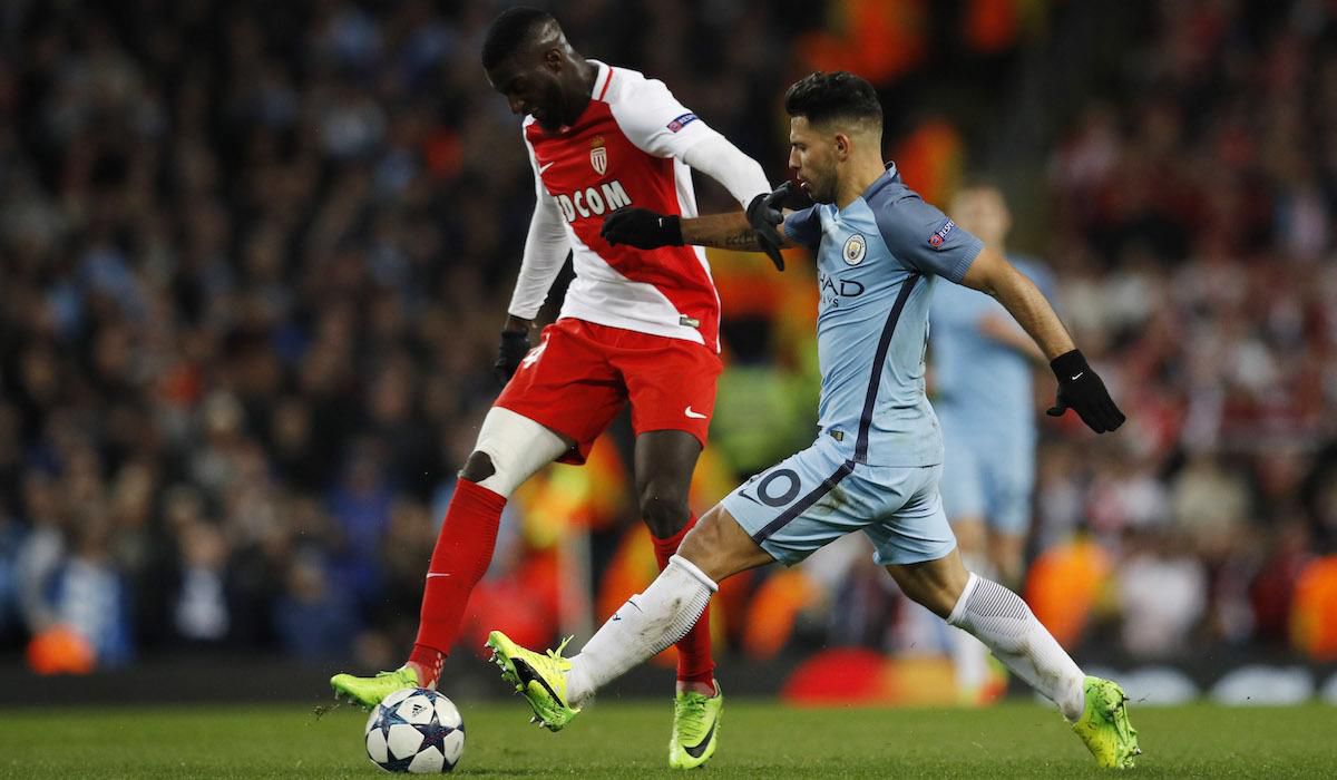 Monaco, Tiemoue Bakayoko, Manchester City, Sergio Aguero, Liga majstrov, feb17, reuters