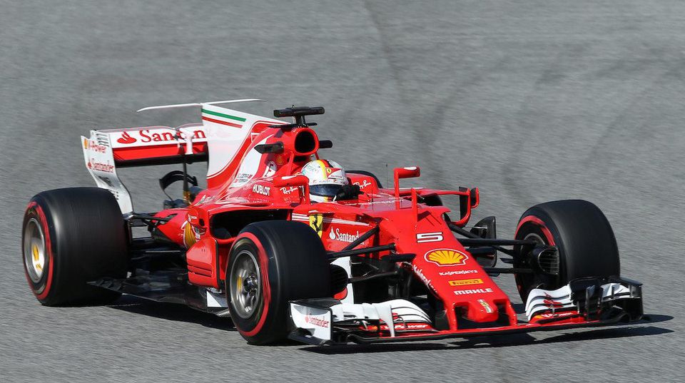 Sebastian Vettel Ferrari mar2017