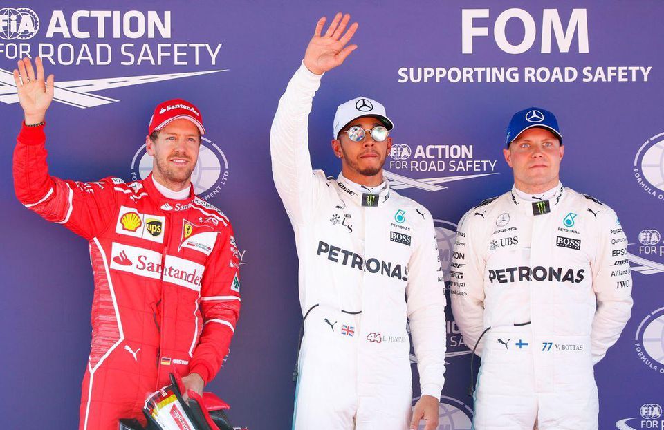 Lewis Hamilton Sebastian Vettel Valtteri Bottas maj17 Reuters