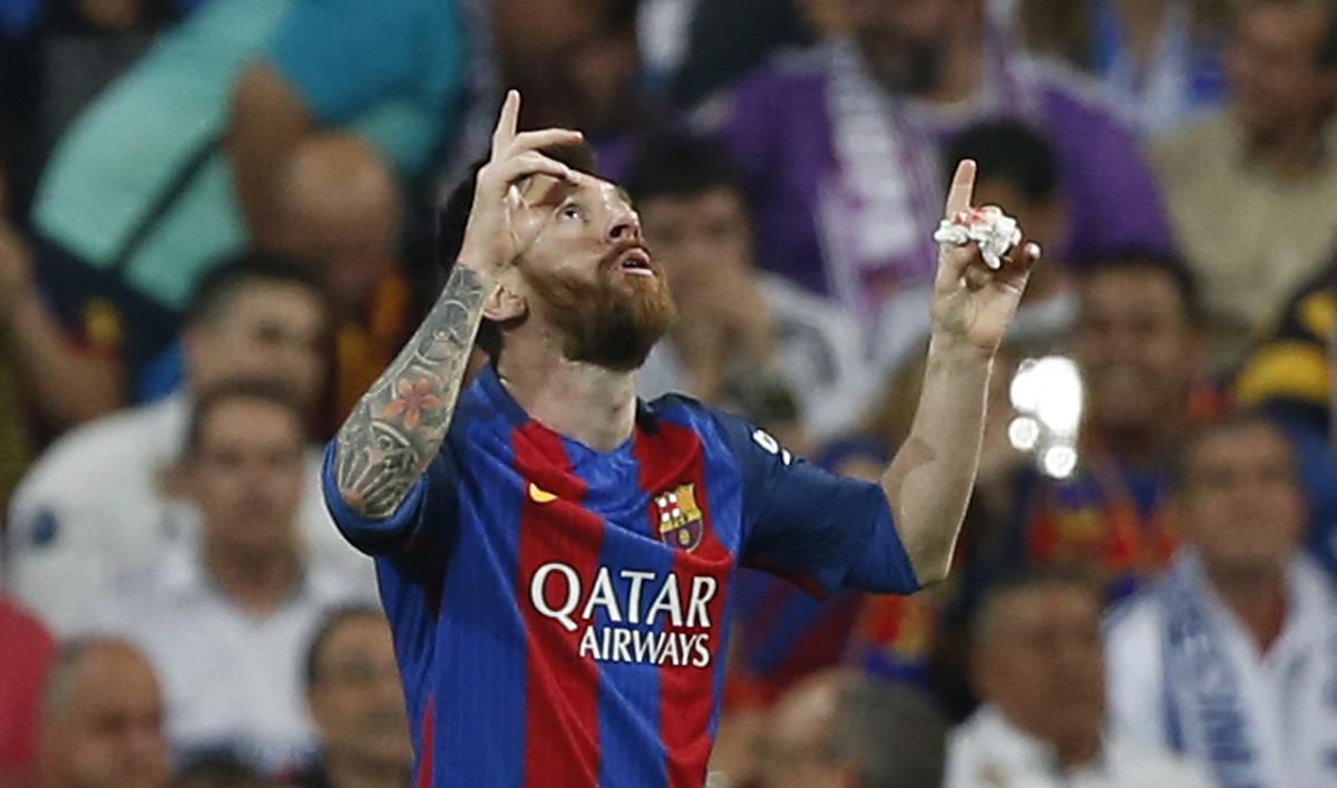 Lionel Messi Barcelona apr2017