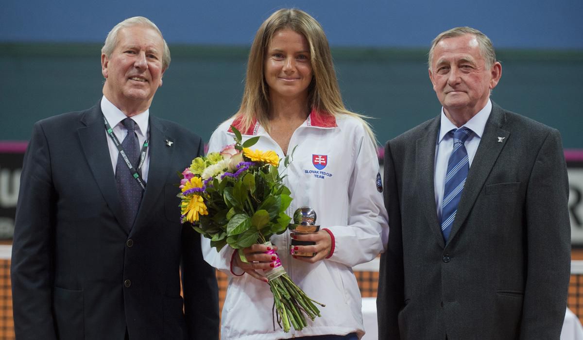 hantuchova, tenis, fedcup, ocenenie, apr2017