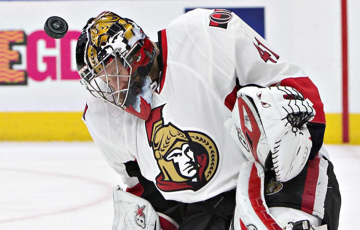 Craig Anderson Ottawa Senators okt2016