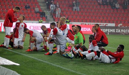 Slavia Praha víťazne, náskok Plzne opäť jednobodový