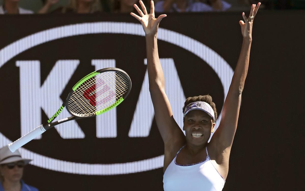 Venus Williamsova Australian Open 2017