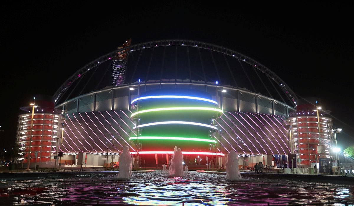 Futbalový štadión v Dohe