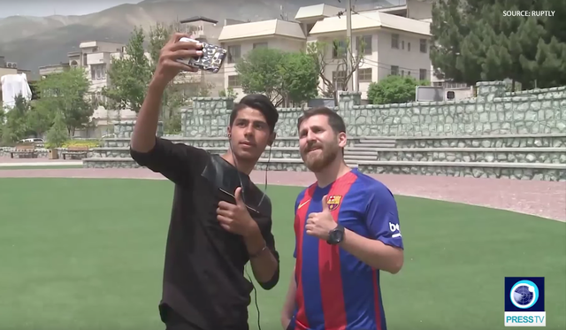 Reza Parastesh Lionel Messi dvojnik apr17 Youtube