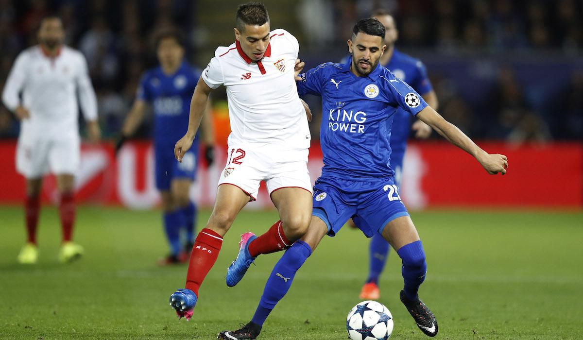 Leicester City, Riyad Mahrez, Sevilla, Wissam Ben Yedder, Liga majstrov, mar17, reuters