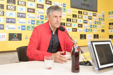 Tréner Quique Setién opustí po sezóne Las Palmas