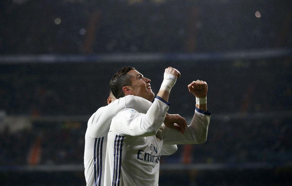 Cristiano Ronaldo Real Madrid gol jan17 Reuters