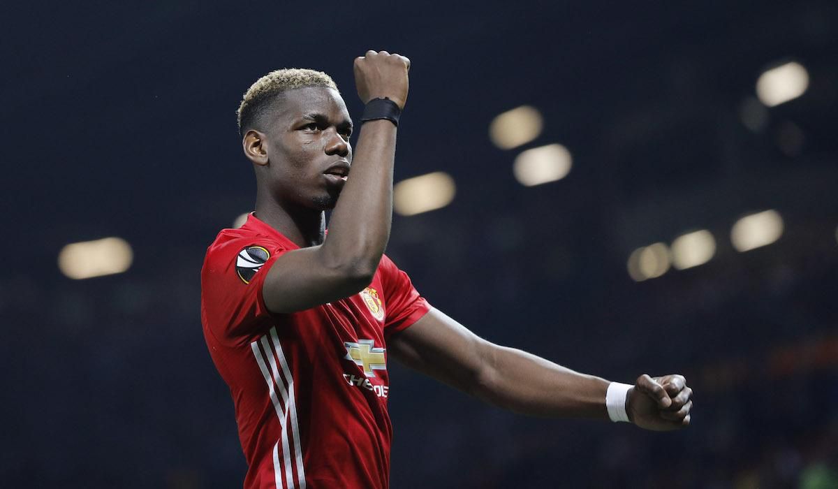 Paul Pogba, Manchester United, radost, vitazstvo, maj17, reuters