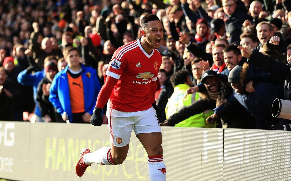 Memphis Depay Manchester United nov15 Getty Images