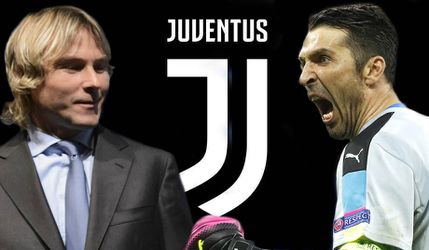 Pavel Nedvěd a Gianluigi Buffon vysvetľujú nové logo Juventusu
