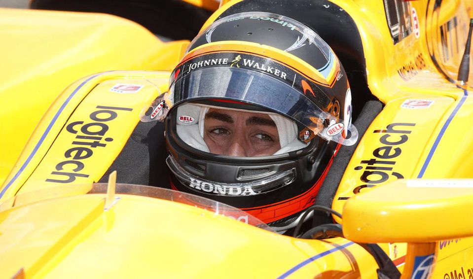 Fernando Alonso na pretekoch Indianapolis 500