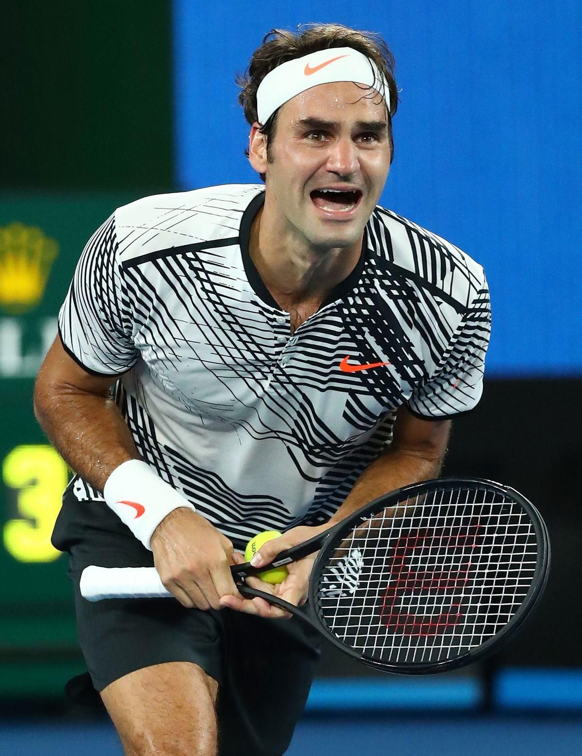 Roger Federer Australian open 2017 titul jan17 Getty Images