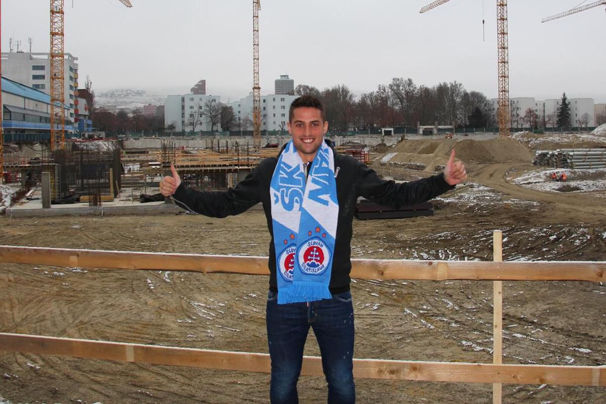 robert mak, slovan, futbal, jan2017