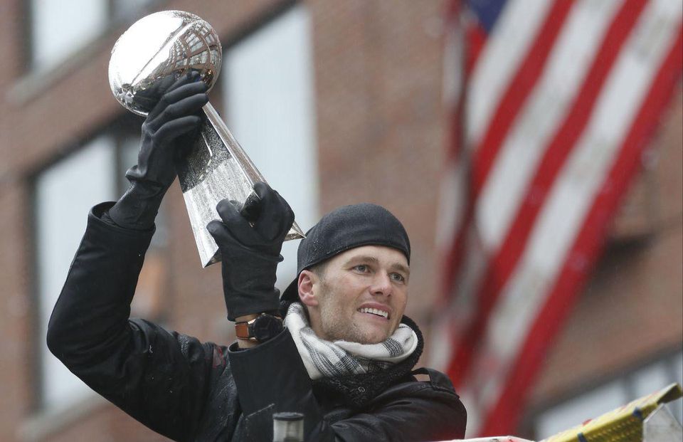 New England Patriots Boston oslava Tom Brady feb17 Reuters