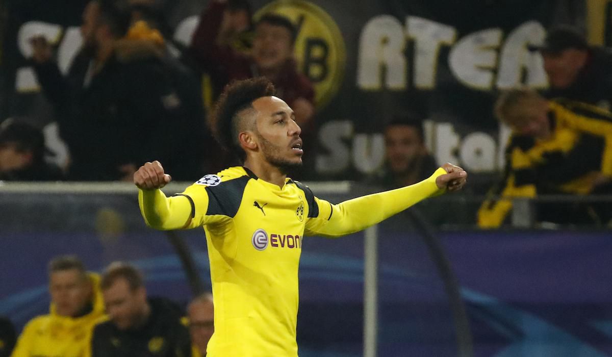 Borussia Dortmund, Pierre-Emerick Aubameyang, Liga majstrov, radost, mar17, reuters