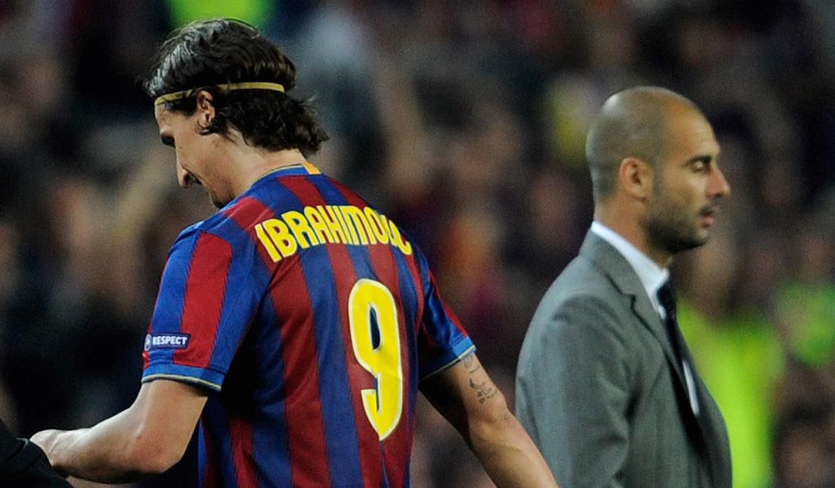 latan ibrahimovic guardiola fc barcelona