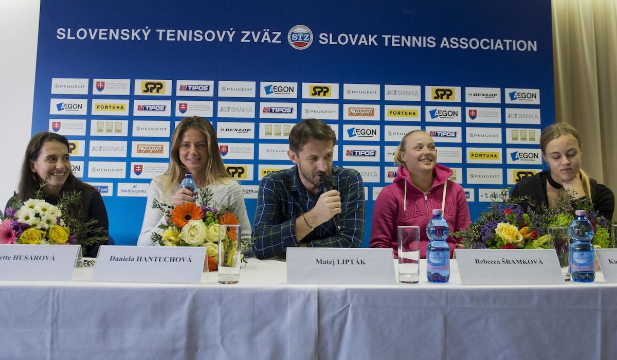 fed cup tim slovensko sramkova liptak hantuchova