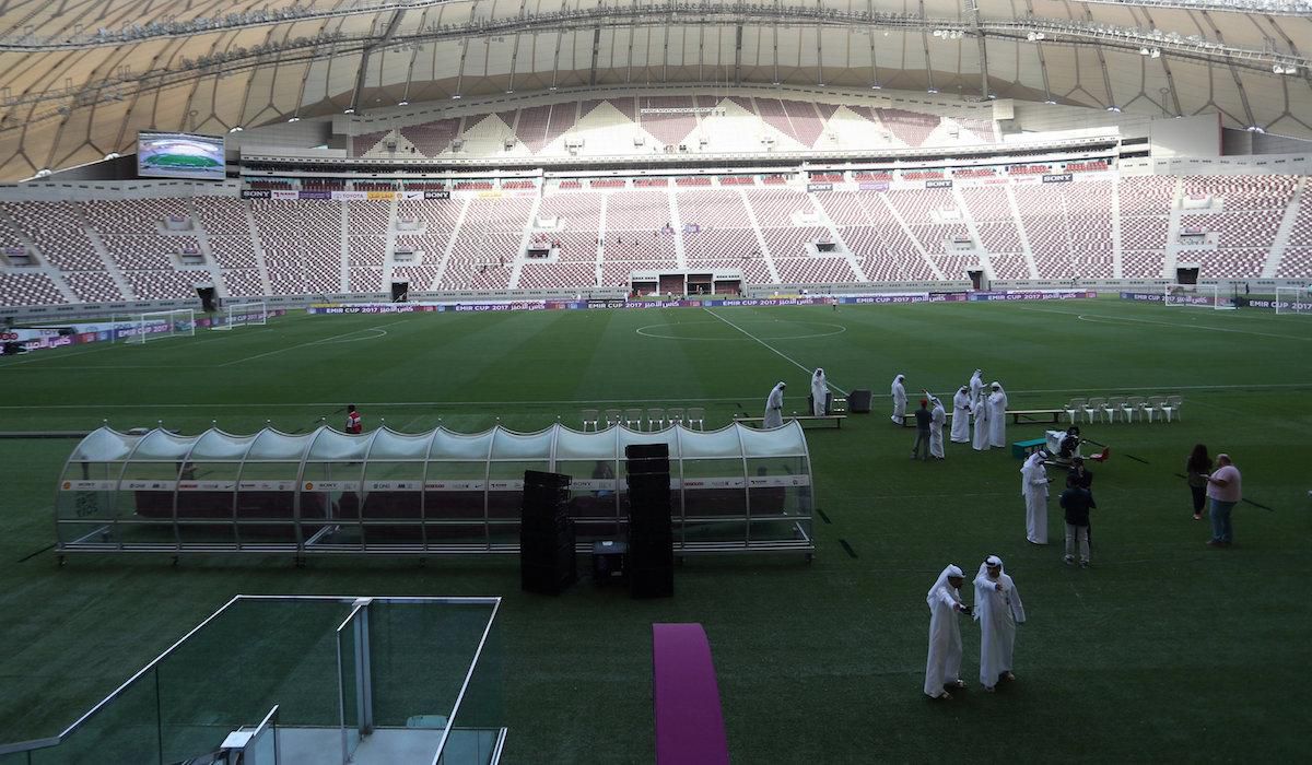 Futbalový štadión v Dohe