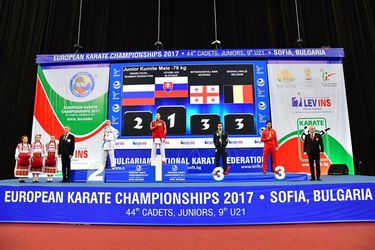 Karate-ME juniorov a kadetov: Slováci v Sofii so šiestimi medailami