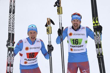 MS: Tímšprint mužov pre Rusov, Fín a Nór padli cez seba