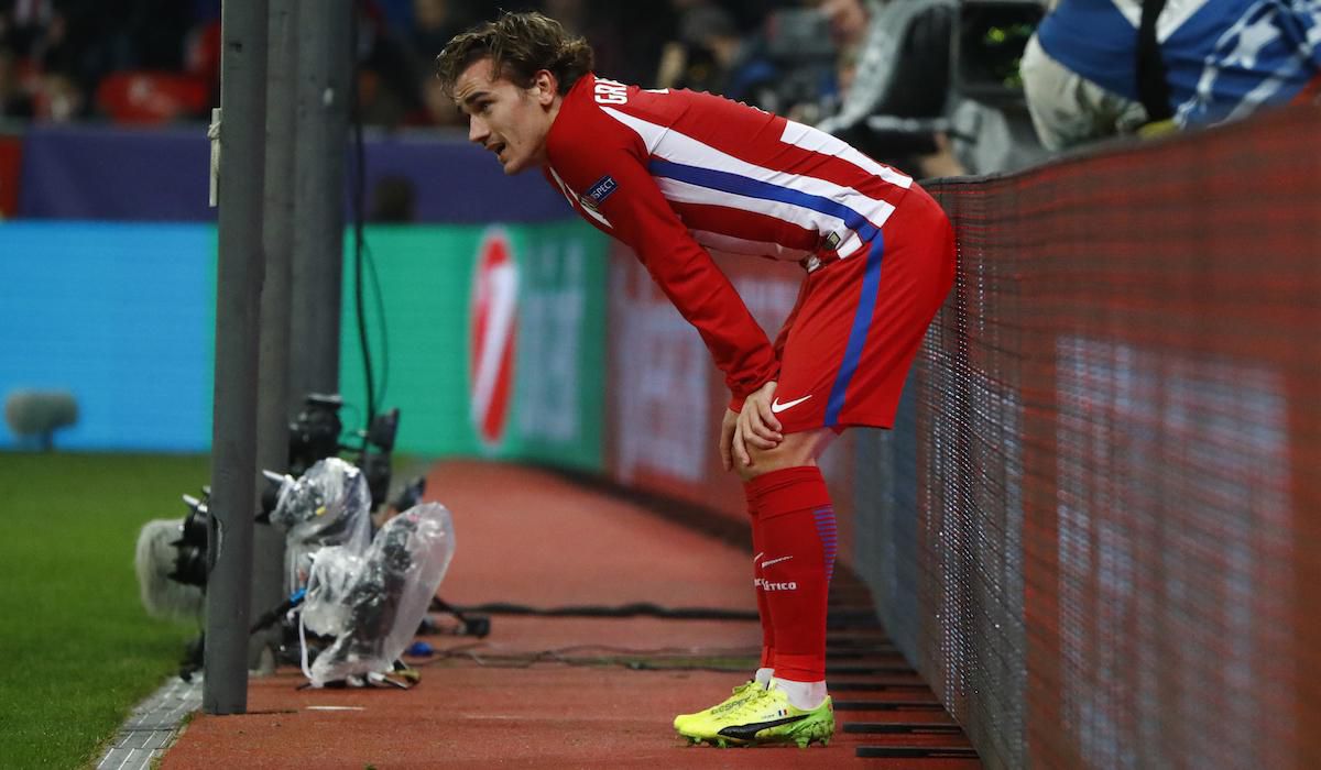 Atletico Madrid, Antoine Griezmann, Liga majstrov, feb17, reuters