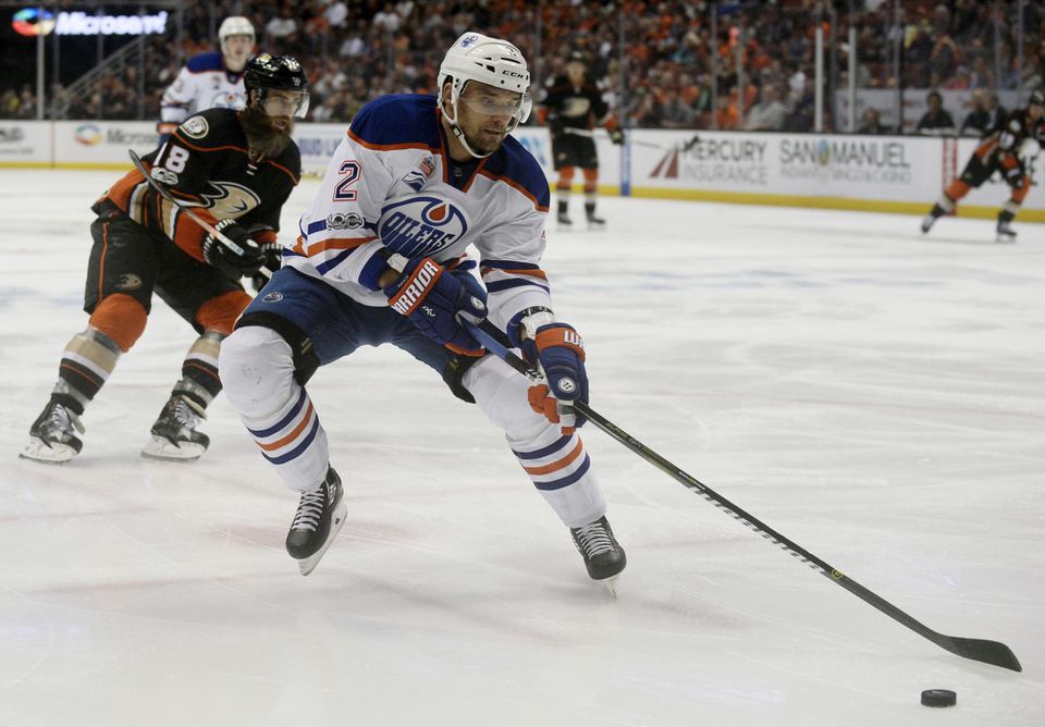 Andrej Sekera Edmonton Oilers maj17 Reuters
