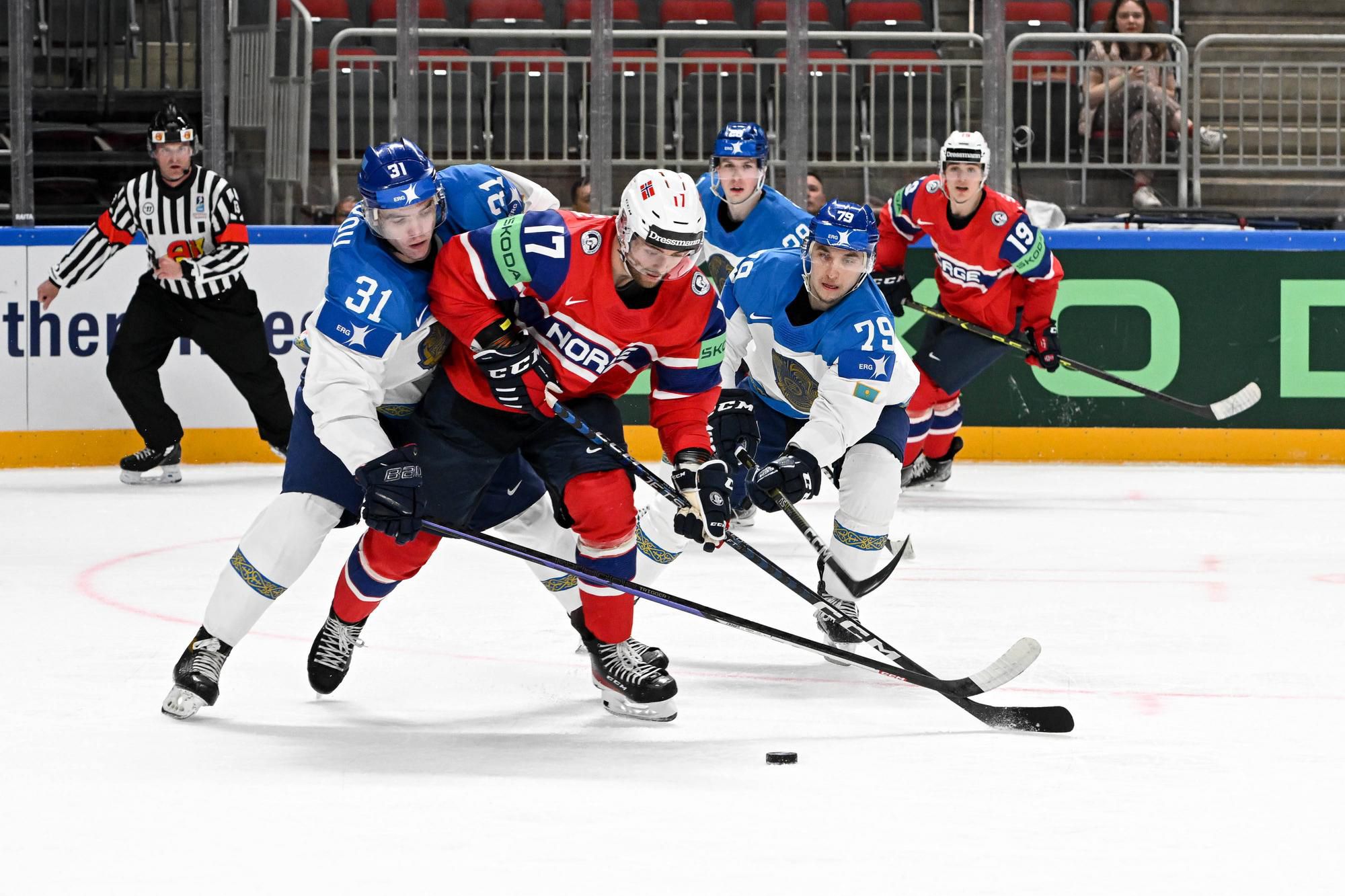 Fotogaléria - VIDEO MS V Hokeji 2023 Kazachstan Zdolal Nórsko 4:3 Po ...