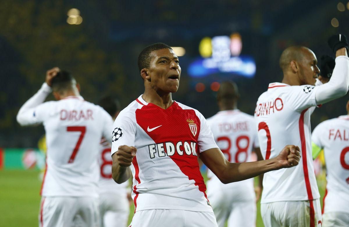 Kylian Mbappe AS Monaco LM apr17 Reuters