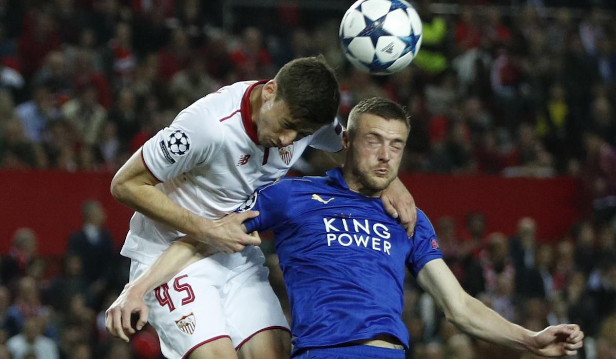 Leicester City, Jamie Vardy, Sevilla, Clement Lenglet, Liga majstrov, feb17, reuters