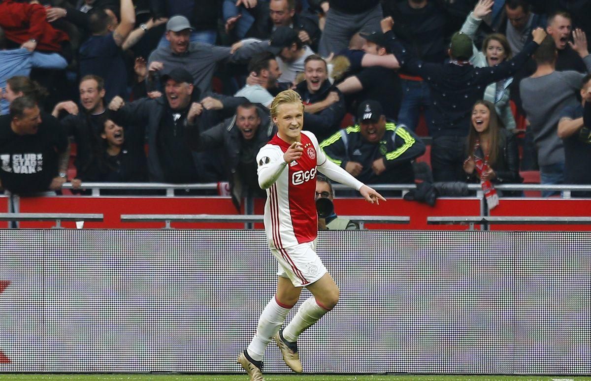 Kasper Dolberg Ajax Amsterdam maj17 Reuters