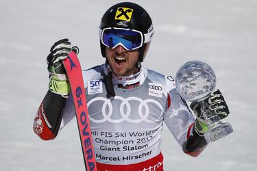 SP: Hirscher vyhral finálový obrovský slalom v Aspene
