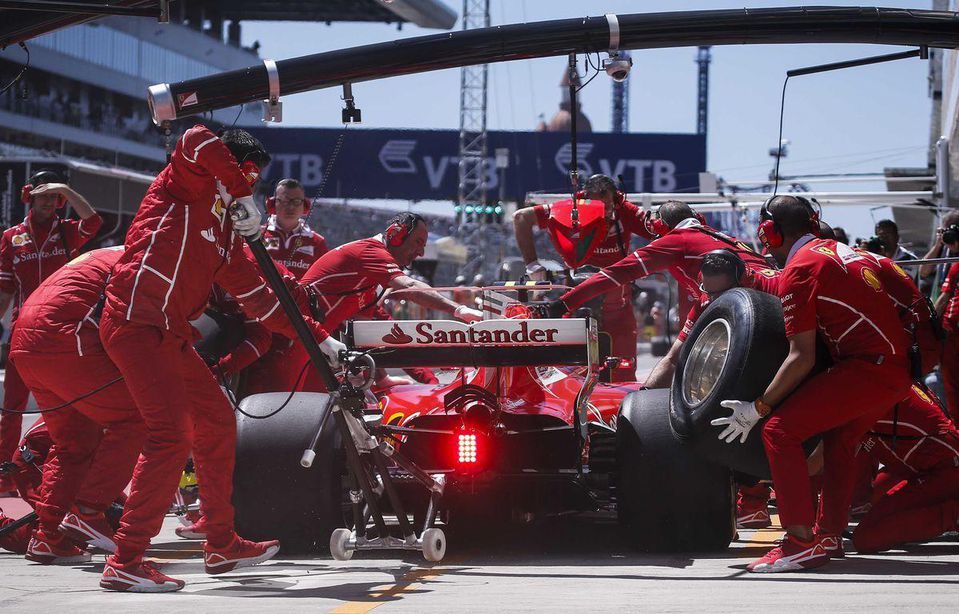 Kimi Raikkonen Ferrari Soci apr17 Reuters