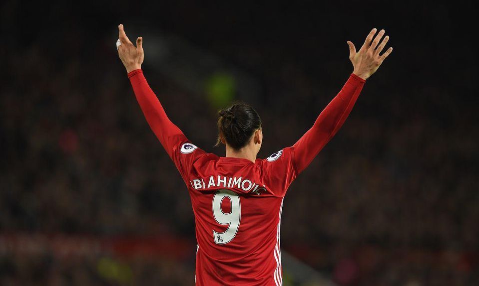 Zlatan Ibrahimovic Manchester United gol jan17 Getty Images