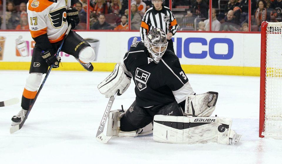 peter budaj, los angeles kings, feb2017