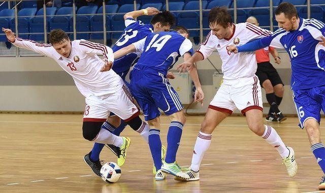 Futsal, Slovensko, Bielorusko, mar17